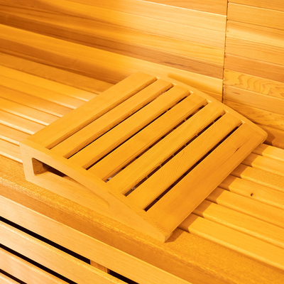 Nowoczesna sauna parowa o świetle LED z ogrzewaniem pieca o mocy 6 kW i generatorem ozonu dla idealnej kontroli temperatury