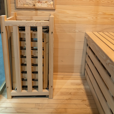 15~90.C Hemlock / Red Cedar Sauna z 0-99 MIN Timerem i 220V napięciem