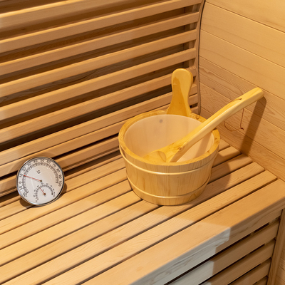15~90.C Hemlock / Red Cedar Sauna z 0-99 MIN Timerem i 220V napięciem