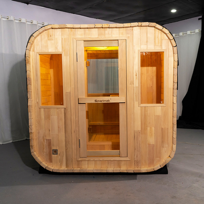 Zmienną wentylację Hemlock Sauna zewnętrzna z Bluetoothem