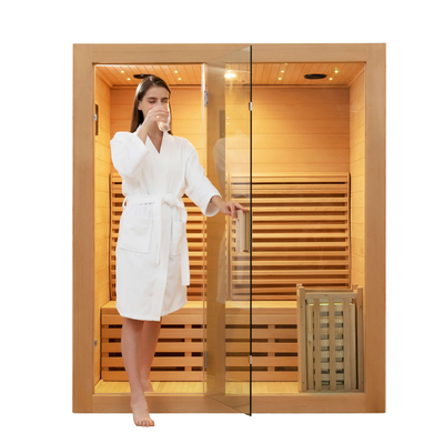 Kanadyjskie Sauny Ozonowe Hemlock Sauna Zewnętrzna I Łaźnia Parowa Do Centrum SPA