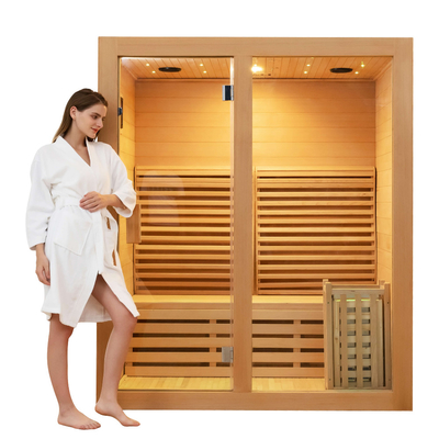 Kanadyjskie Sauny Ozonowe Hemlock Sauna Zewnętrzna I Łaźnia Parowa Do Centrum SPA