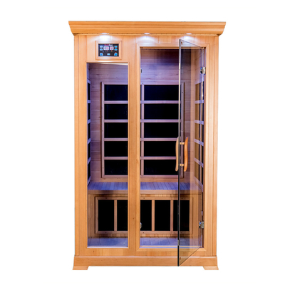 FSC Canadian Hemlock Sauna na podczerwień dla dwóch osób
