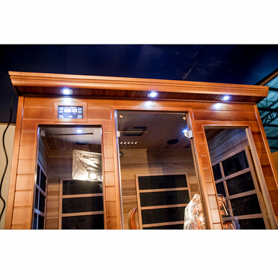 FSC Canadian Hemlock Sauna na podczerwień dla dwóch osób
