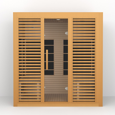 2700 W Hemlock Wood 4-osobowa sauna na podczerwień na podczerwień