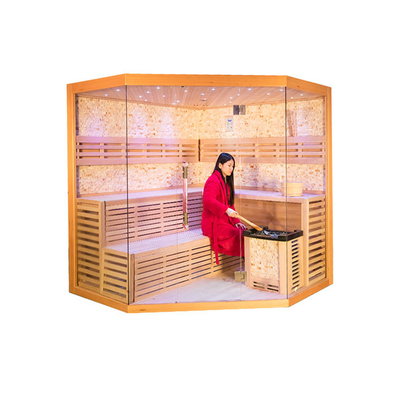 Kryty Steam Home Sauna Room Czerwony Cedr do Detoxu i wybielania skóry