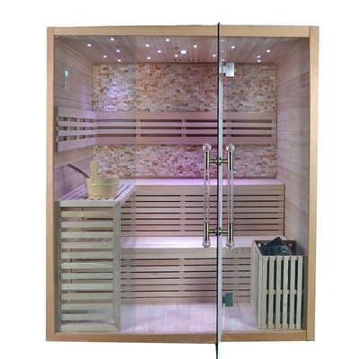 OEM Traditional Hemlock Residential Steam Room Sauna dla domu 4 osoby