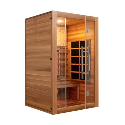 Full Spectrum Red Cedar Domowa Sauna Tradycyjna Dwie Osoby