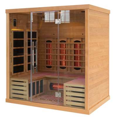 Sauna wewnętrzna cedrowa na podczerwień Smartmak dla 2 osób