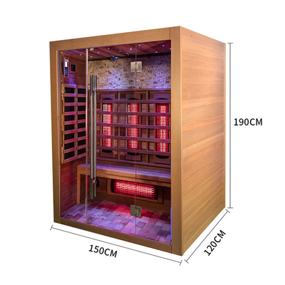 ODM Hemlock Home Canadian Spa Sauna Radiant Health Sauna dla 2 osób