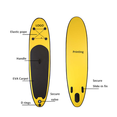 10cm Blow Up Sup Nadmuchiwana deska wiosłowa do zawodów jogi surfingu