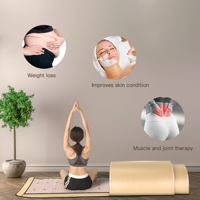 1200 W Fizjoterapia ciała Dalekiej podczerwieni Sauna Detox Sauna w pozycji leżącej