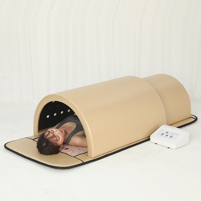 1200 W Fizjoterapia ciała Dalekiej podczerwieni Sauna Detox Sauna w pozycji leżącej