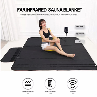 3 Strefy Ogrzewanie Sauna Na Podczerwień Koc Odchudzanie Body Sauna Bag